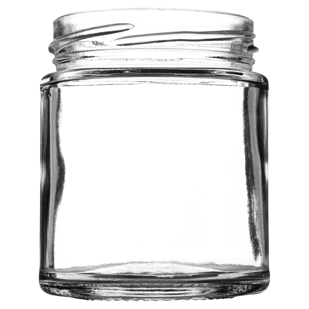 190ml Panelled Food Jar in white flint Rawlings